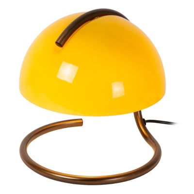 Lucide CATO - Stolná lampa - Ø 23,5 cm - 1xE27 - Oranžová